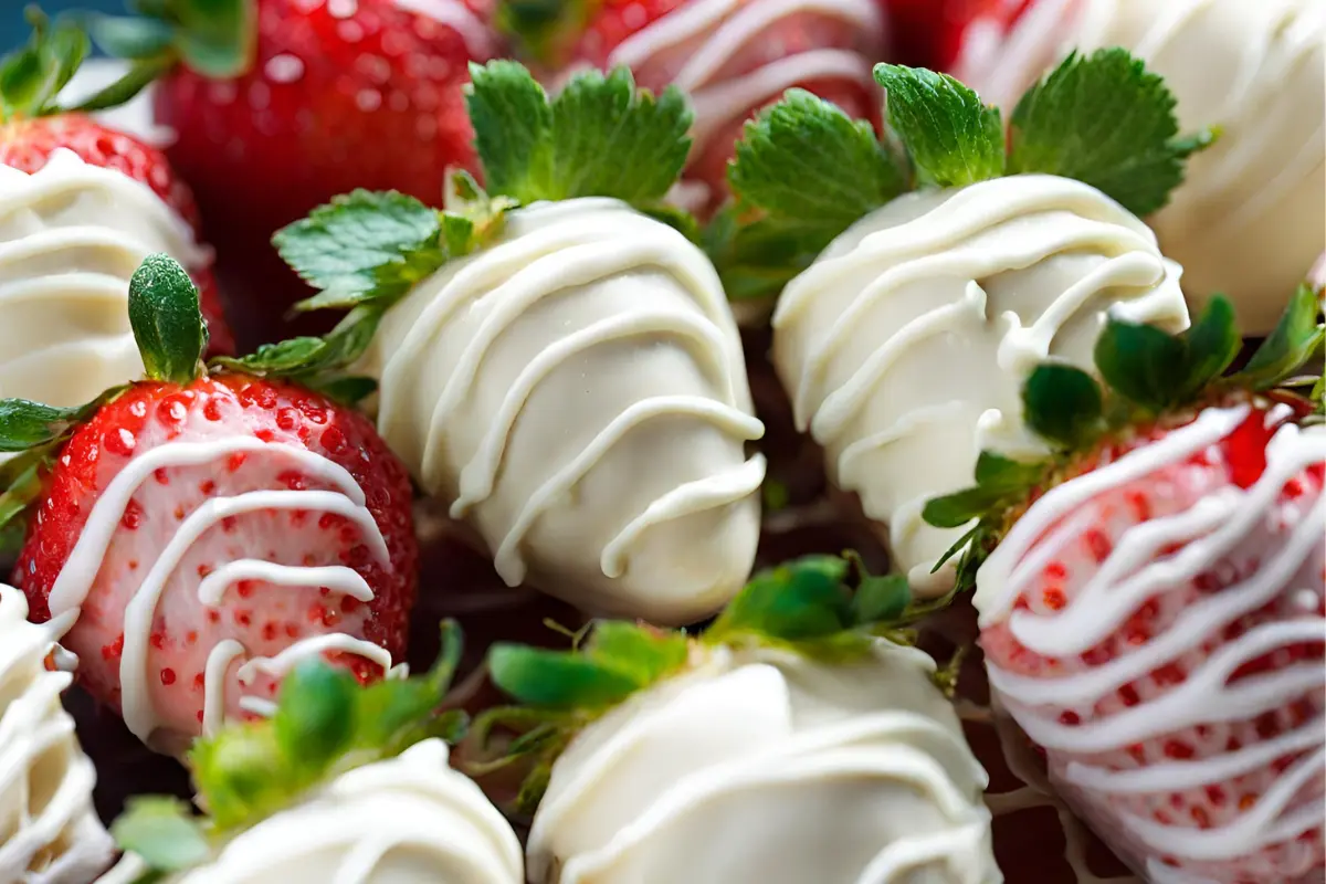 White Chocolate Covered Strawberries: A Sweet Delight