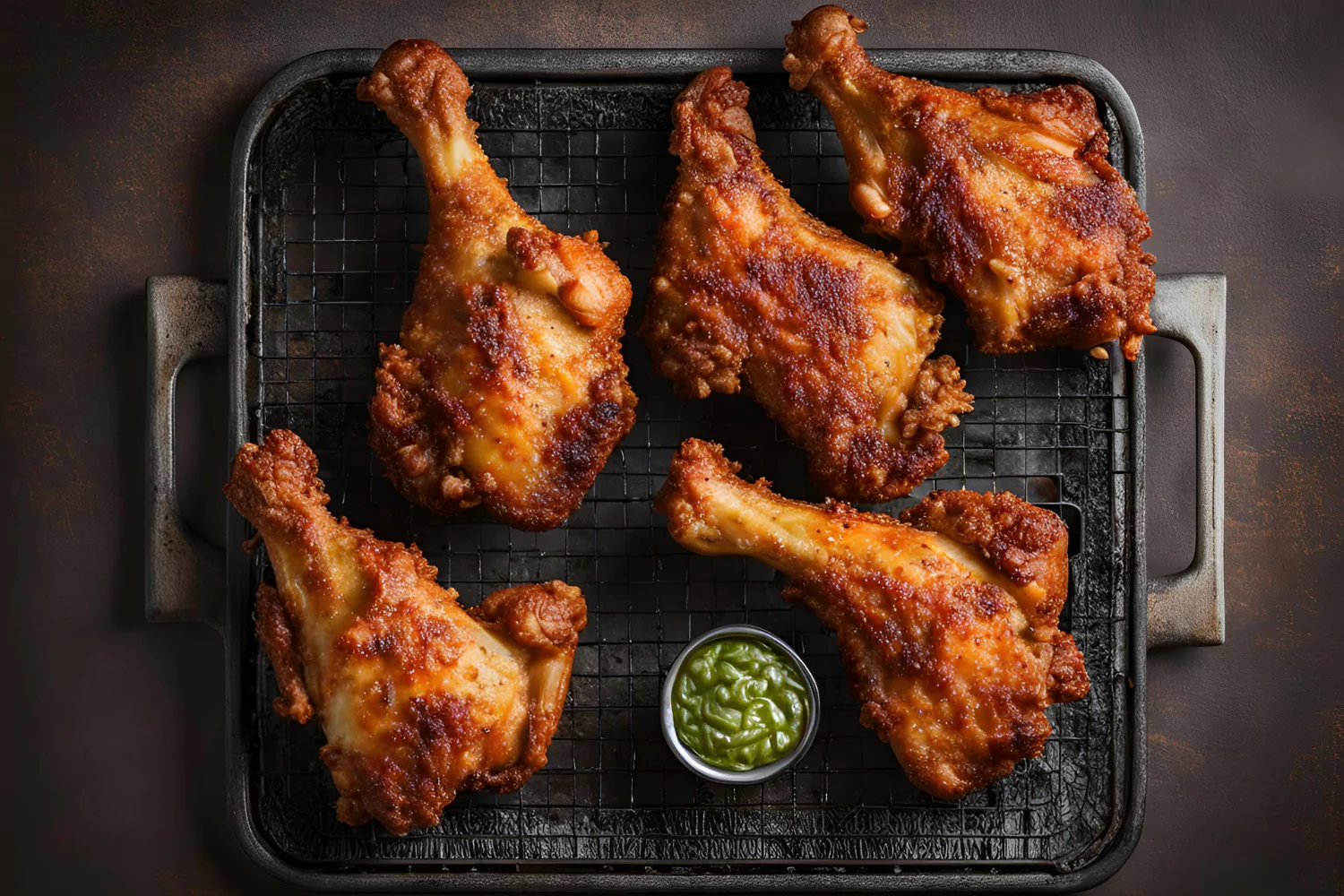 how long to deep fry chicken legs?