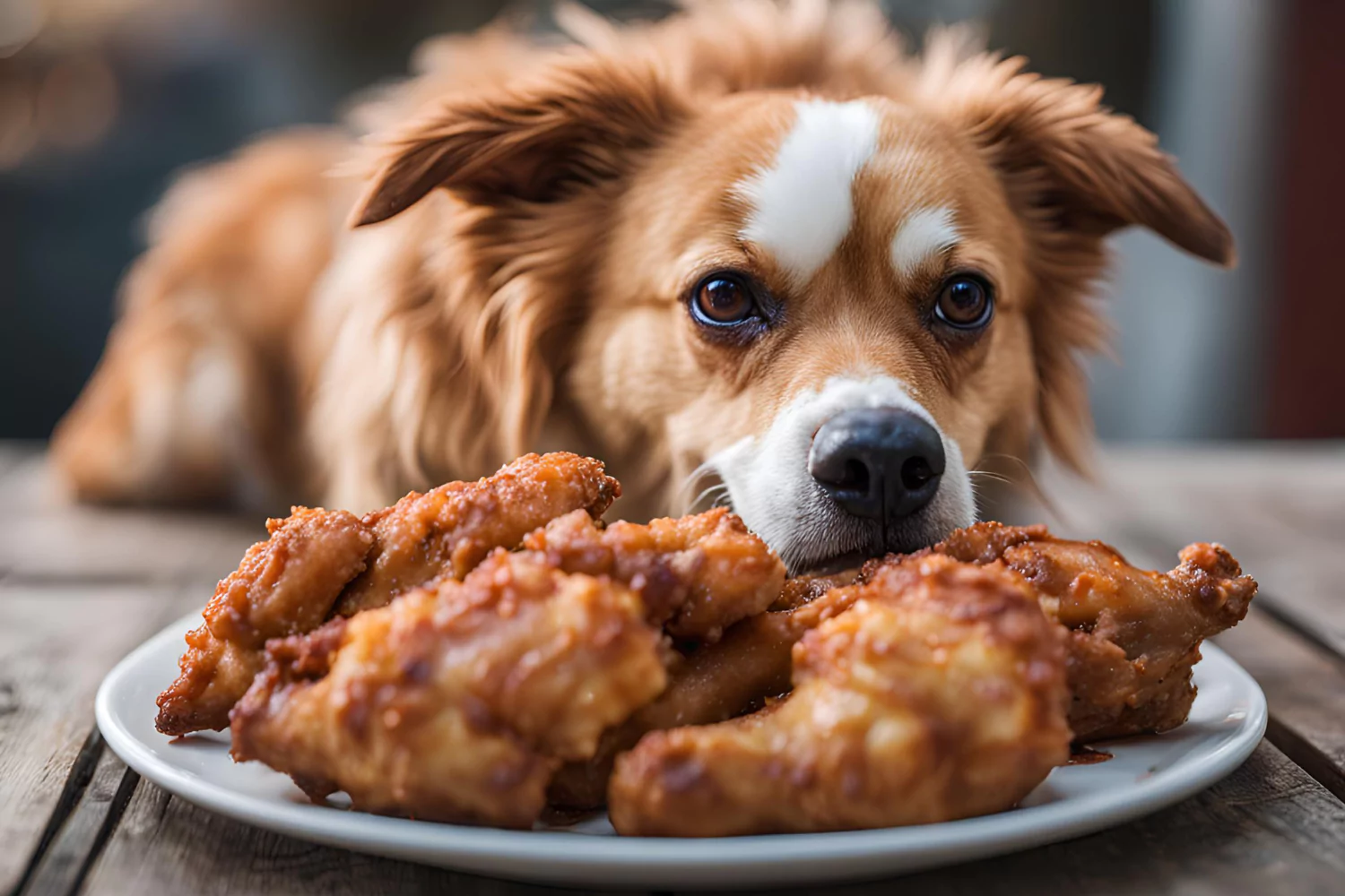 can dogs eat fried chicken?