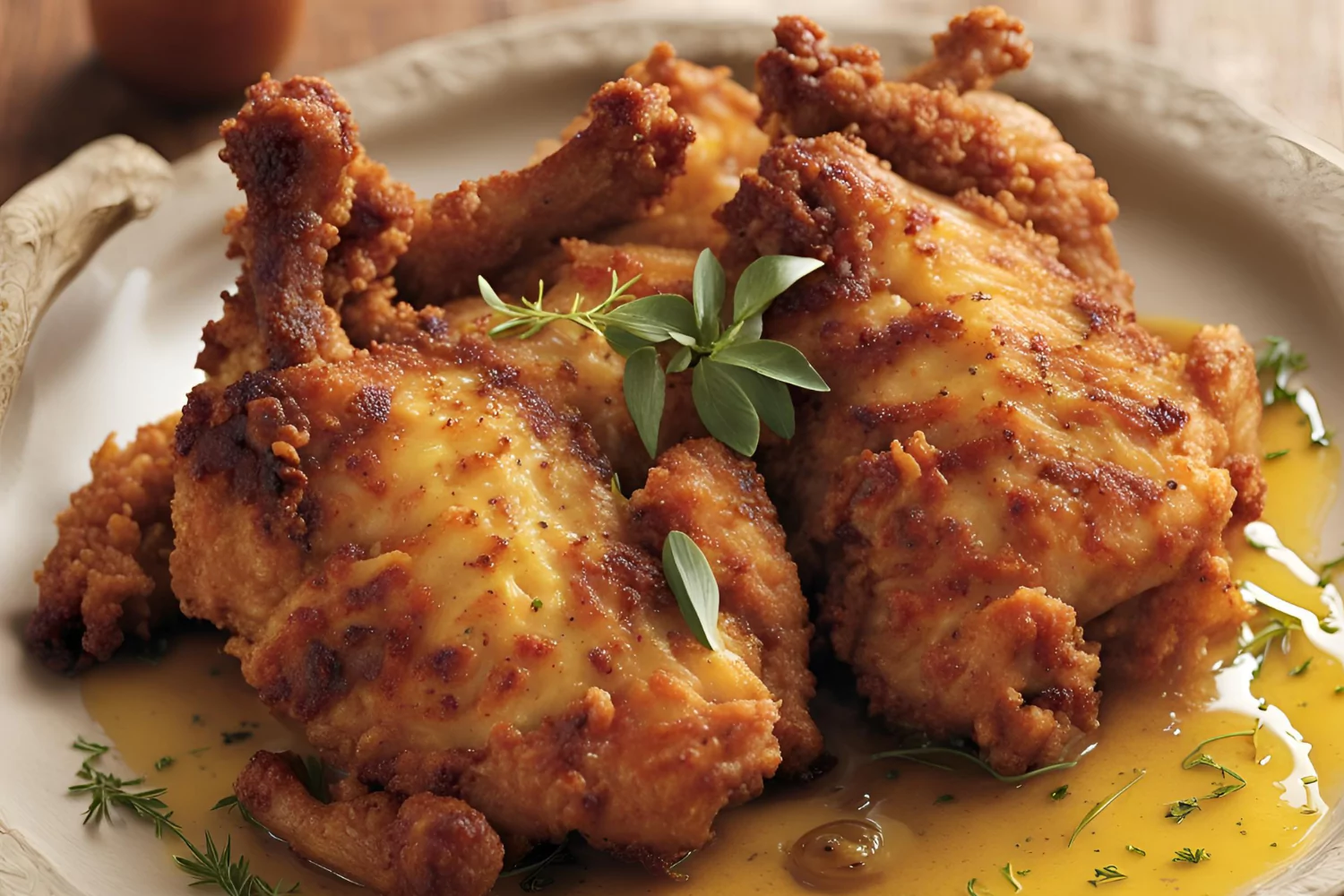 can you fry chicken in olive oil?