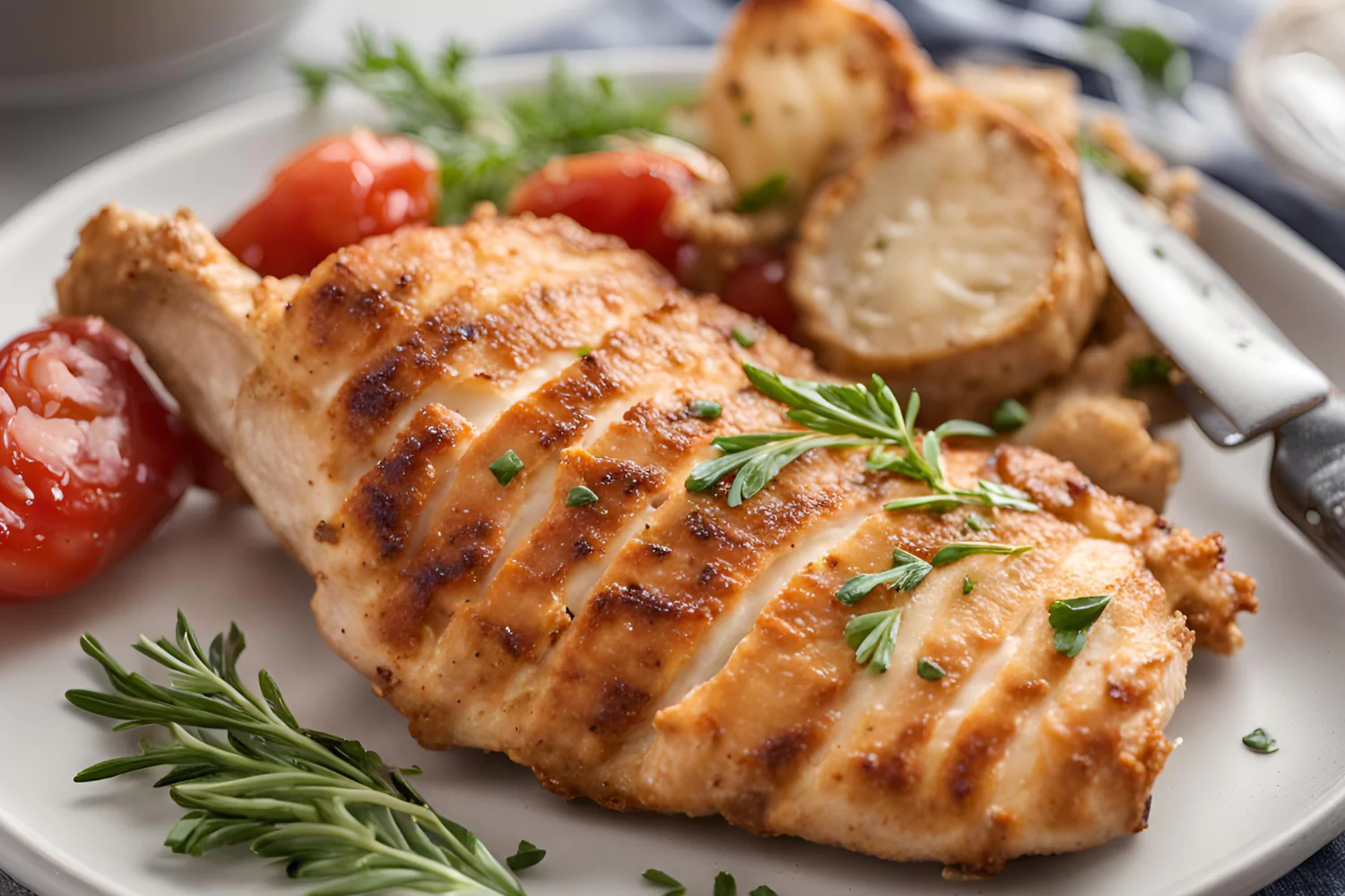 air fry frozen chicken breast