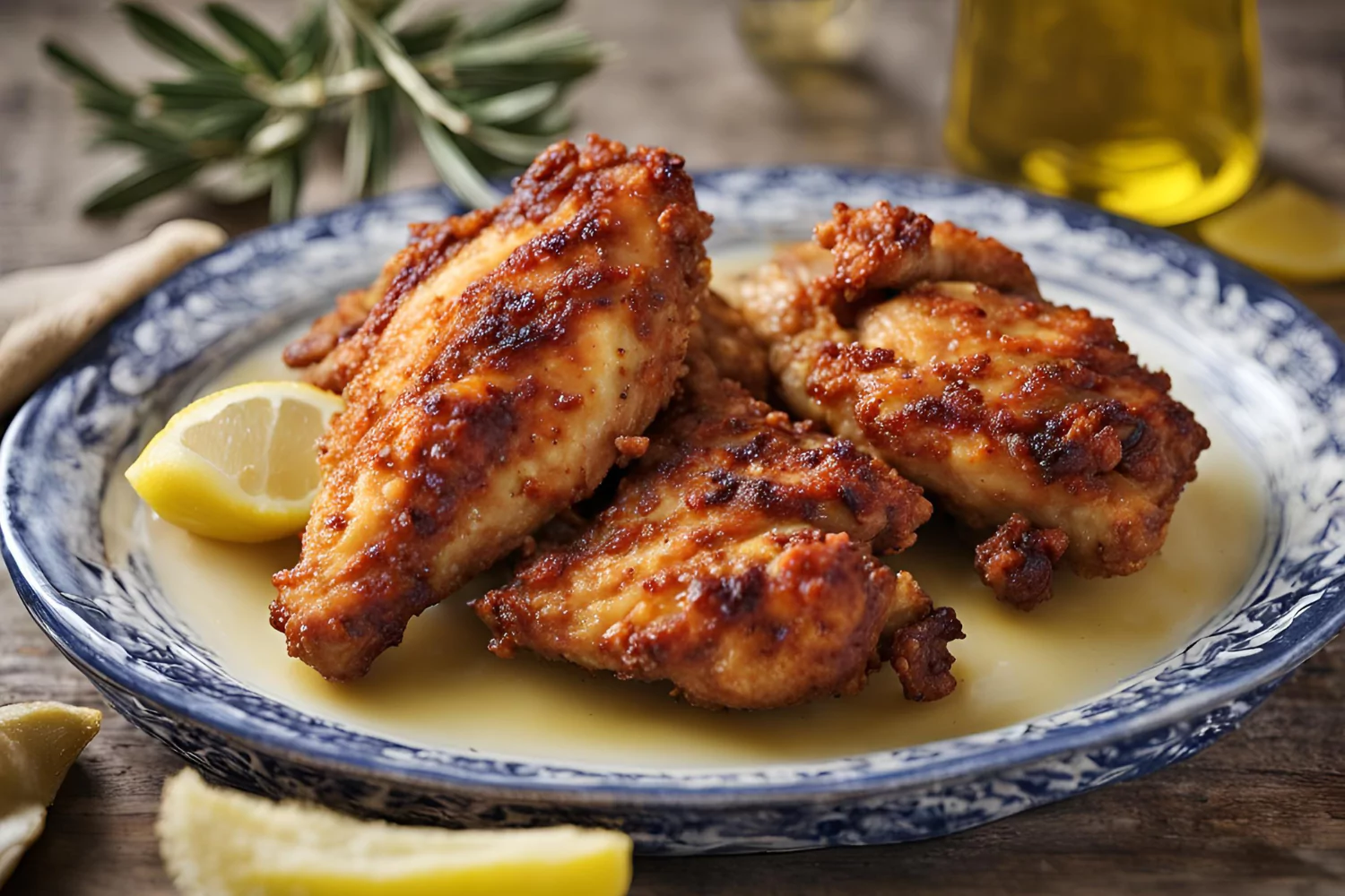 can you fry chicken in olive oil?