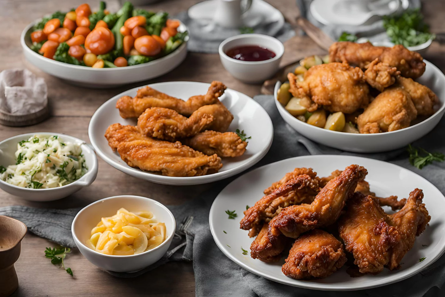What goes with fried chicken